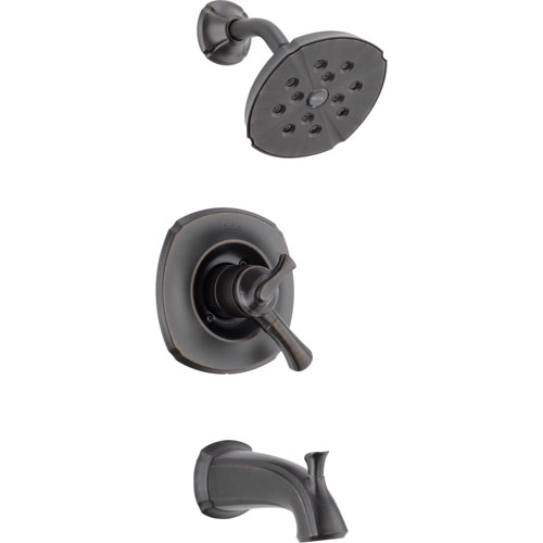 Delta Addison Venetian Bronze Tub and Shower Combination Faucet with Valve D476V