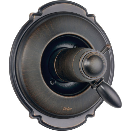 Qty (1): Delta Victorian Venetian Bronze Thermostatic Shower Valve Control Trim