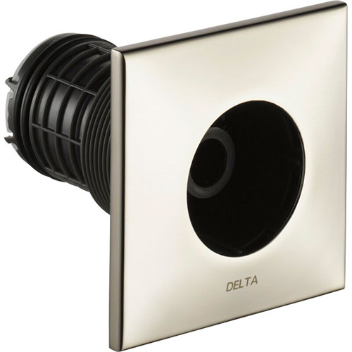 Qty (3): Delta HydraChoice Square Body Spray Trim in Stainless Steel Finish