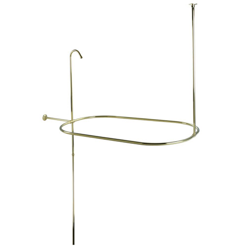Kingston Brass Polished Brass Shower Riser with Enclosure CC10402 42