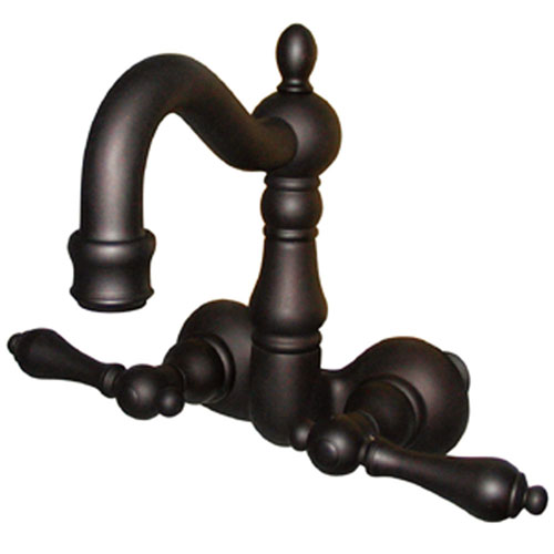 Kingston Brass Oil Rubbed Bronze Wall Mount Clawfoot Tub Faucet CC1071T5