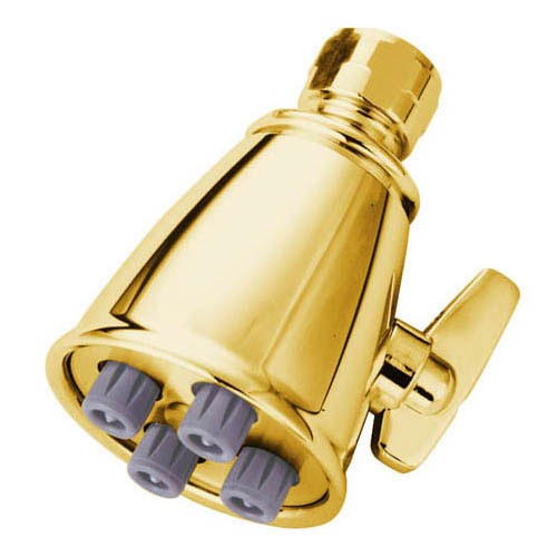 Bathroom fixtures Polished Brass Adjustable Spray Shower Head CK137A2