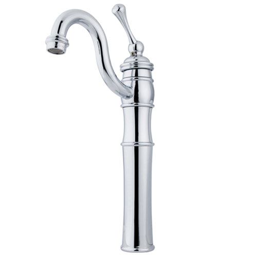 Kingston Chrome Single Handle Vessel Sink Bathroom Faucet w deck plate KB3421BL