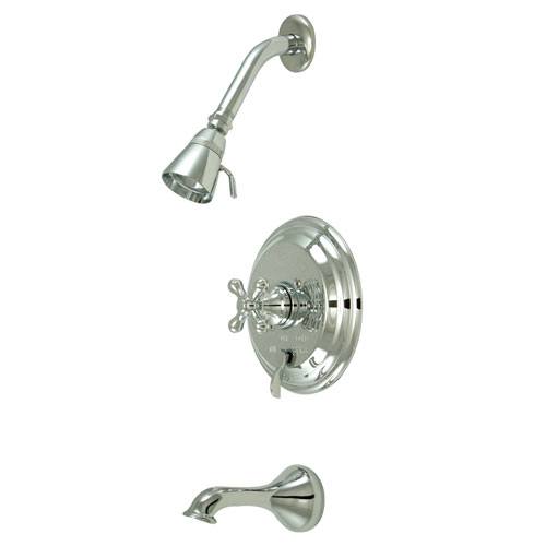 Kingston Brass Chrome Single Handle Tub and Shower Combination Faucet KB36310AX