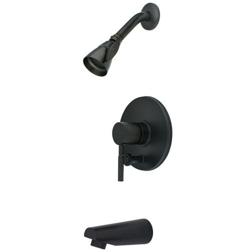 Kingston Brass Concord Oil Rubbed Bronze 1 Handle Tub & Shower Faucet KB86950DL