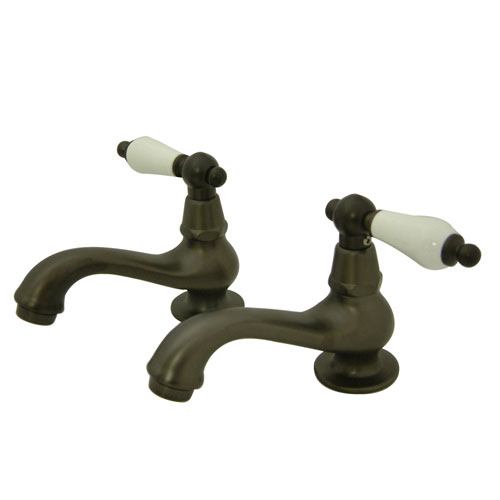 Kingston Oil Rubbed Bronze Basin Sink Vintage Style Bathroom Faucet KS1105PL