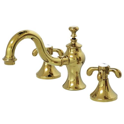 Kingston Polished Brass French Country 8