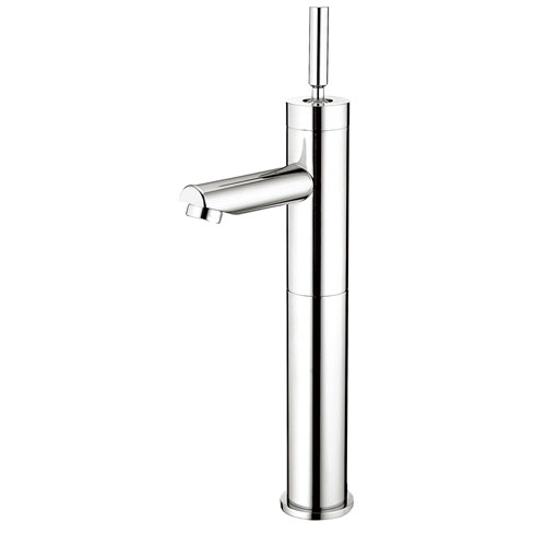 Chrome Single Handle Vessel Sink Faucet w/out Pop-up & Plate KS8211DL