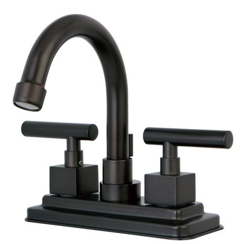 Claremont Oil Rubbed Bronze 2 hdl Centerset Bathroom Faucet w/Pop-up KS8665CQL