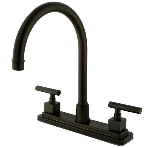 Kingston Brass Claremont Oil Rubbed Bronze 2 hdl 8