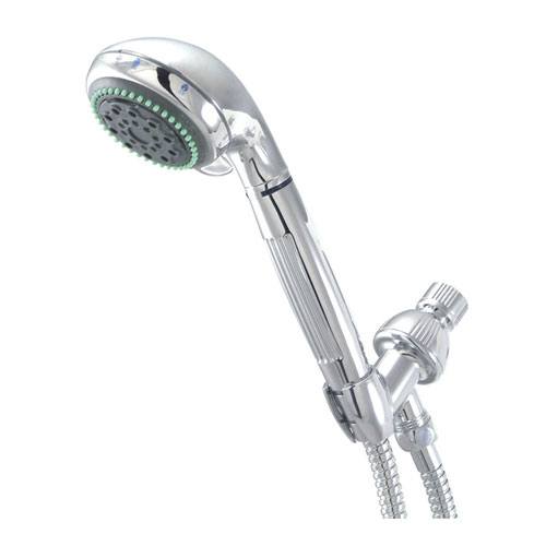 Kingston Brass Chrome 5 Setting Hand Shower Head Faucet with Hose KSX2521B