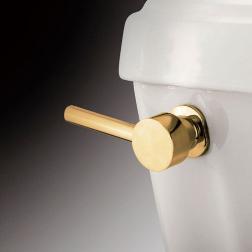 Kingston Brass Polished Brass Concord Toilet Tank Flush Handle Lever KTDL2