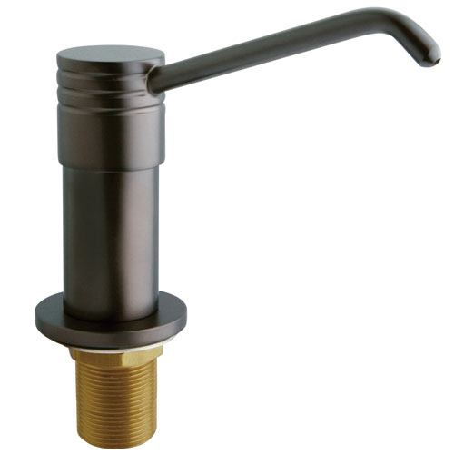 Kingston Oil Rubbed Bronze Milano deck mount Easy Fill Soap Dispenser SD2605