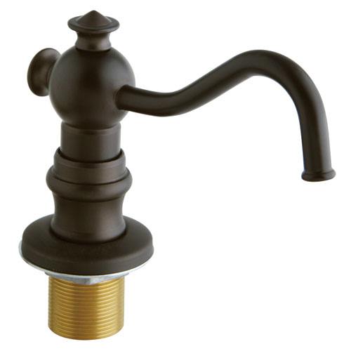 Kingston Oil Rubbed Bronze Vintage deck mount Easy Fill Soap Dispenser SD7605