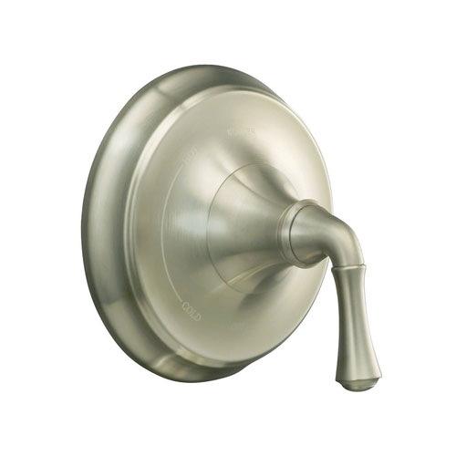 Kohler 489V Forte Brushed Nickel Shower Control Lever Handle, Includes ...