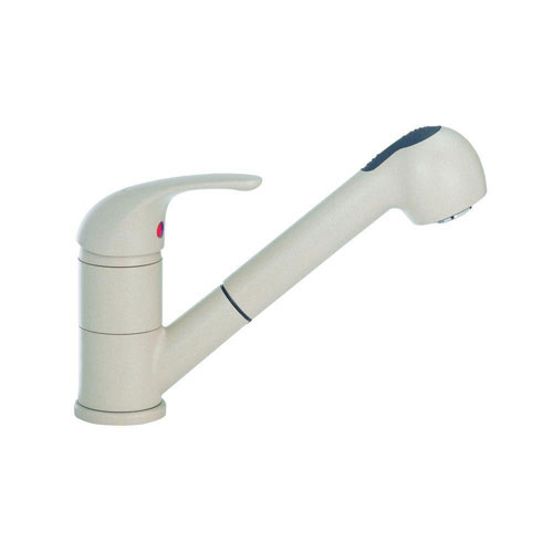Blanco Torino Jr. Single-Handle Pull-Out Sprayer Kitchen Faucet in Biscotti 529296