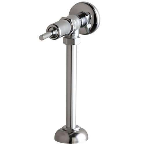 Chicago Faucets 732-OHCP Angle Urinal Metering Fitting, Chrome 852661