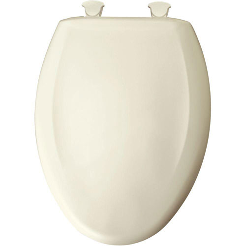 Bemis STA-TITE Elongated Slow Closed Front Toilet Seat in Biscuit 529800