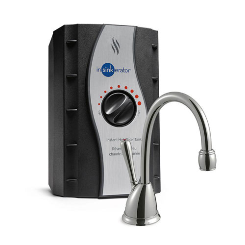 InSinkErator Involve HC-View Chrome Instant Hot/Cool Water Dispenser System 244217