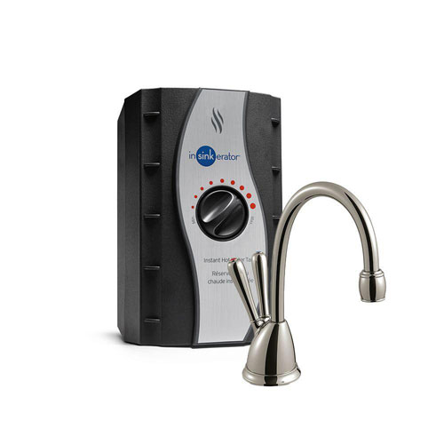 InSinkErator Involve HC-View Satin Nickel Instant Hot/Cool Water Dispenser System 244221