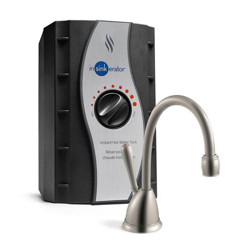 InSinkErator Involve H-View Instant Hot Water Dispenser System in Satin Nickel 244229