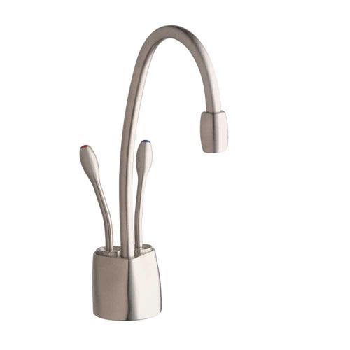 InSinkErator Indulge Contemporary Satin Nickel Instant Hot/Cool Water Dispenser-Faucet Only 719553