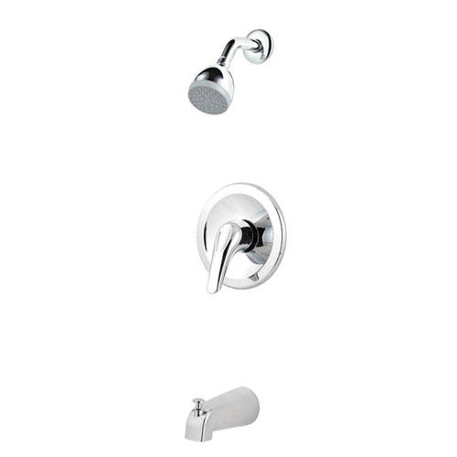 Price Pfister Pfirst Series 1-Handle Tub and Shower Faucet Trim Kit in Polished Chrome (Valve Not Included) 475731