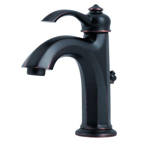 Price Pfister Portola Single Control 4 inch Centerset 1-Handle Bathroom Faucet in Tuscan Bronze 490480