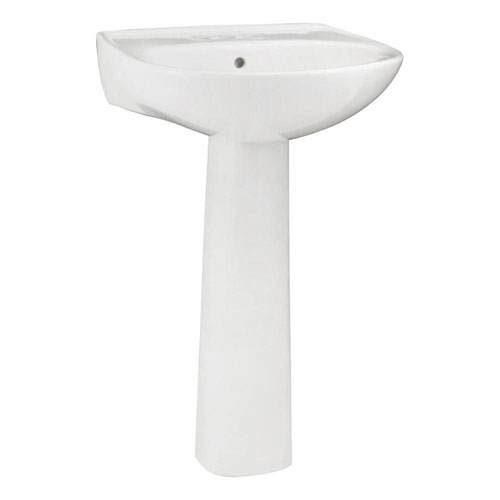 Sterling Sacramento Pedestal Combo Bathroom Sink in White 670500